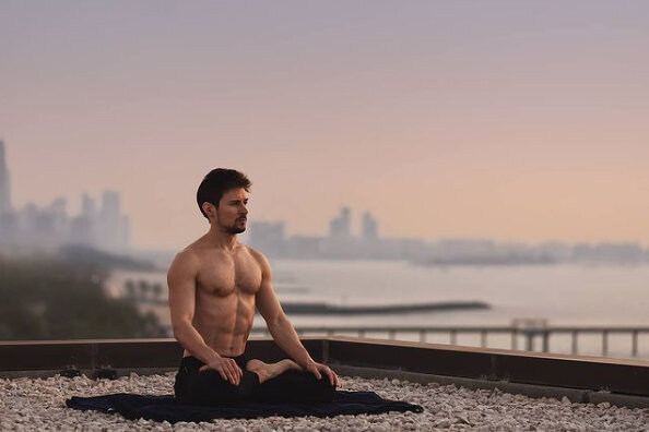 Павел Дуров в Дубае. Фото из соцсетей Дурова