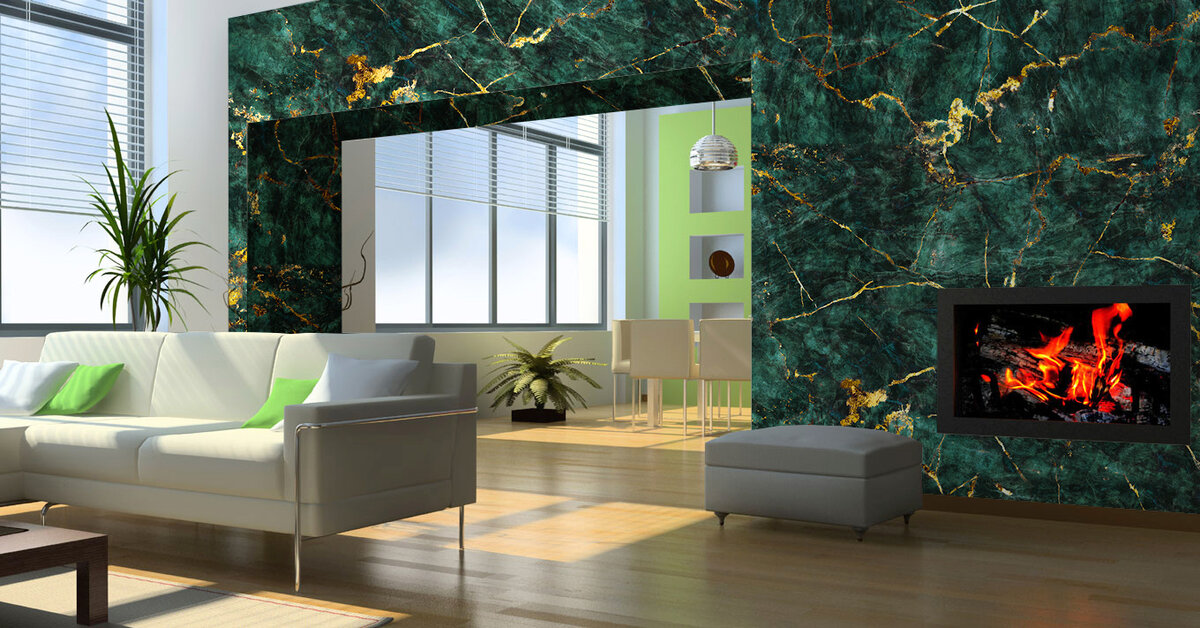 мрамор "Сириус грин"