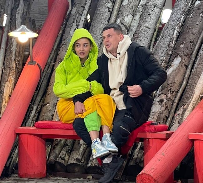 Иван Барзиков и Кристина Бухынбалтэ (фото из Telegram)