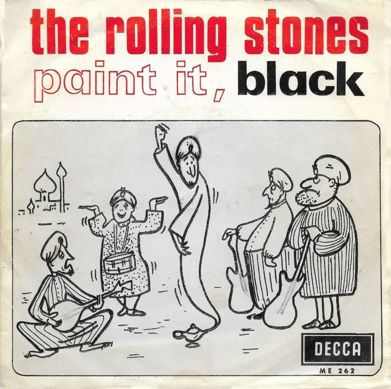 The rolling stones paint it