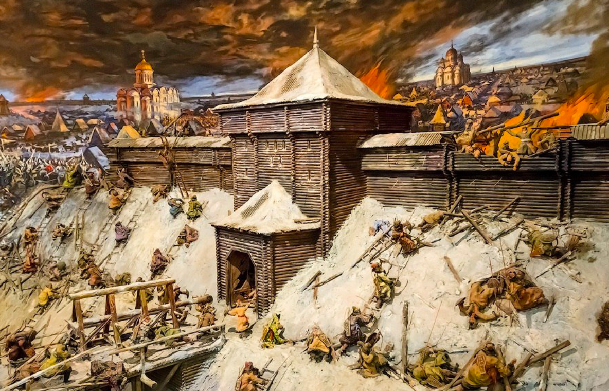 Разорение Рязани Батыем (изображение из открытых источников)