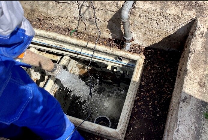 Заливка воды в станцию ТВЕРЬ