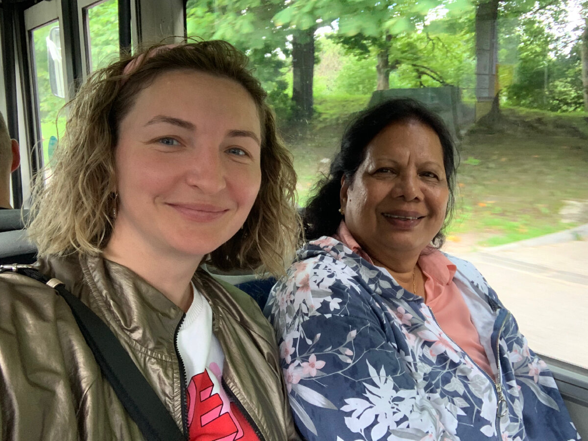 В автобусе в Калининграде 