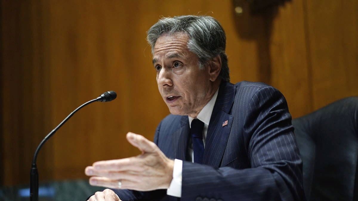 Государственный секретарь США Энтони Блинкен, ©Carolyn Kaster / Pool via CNP / Global Look Press