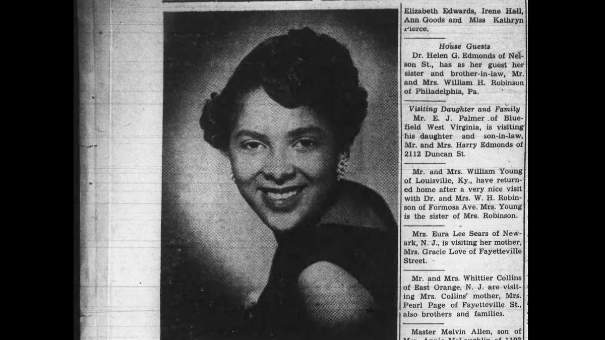 Газетная статья о докторе Бриггс.