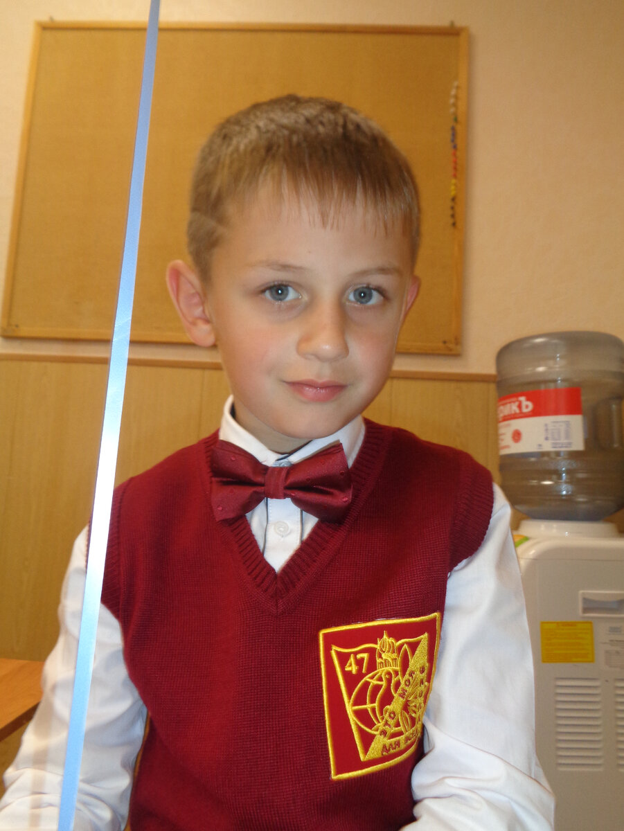 Старший сын Дима, 1.09.2019