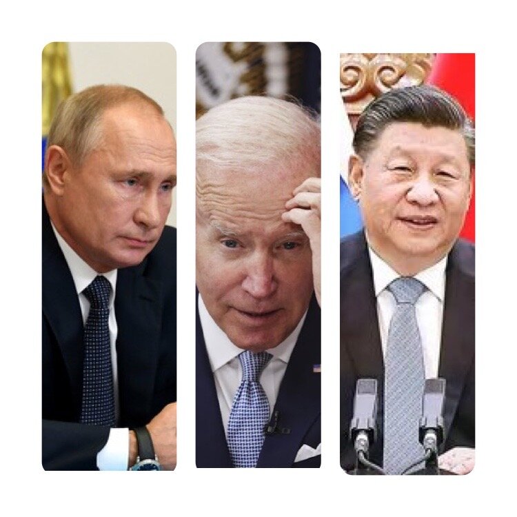 Коллаж к посту "США переманивают Китай на свою сторону: предаст ли Пекин Россию"