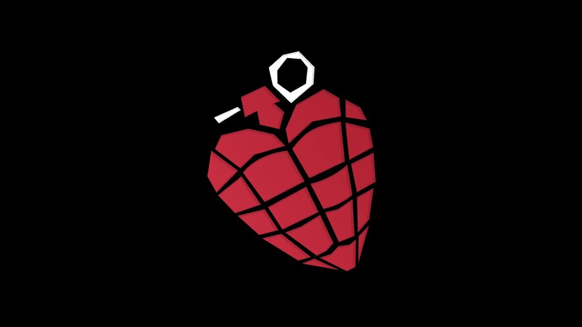 Сердце граната с обложки American Idiot