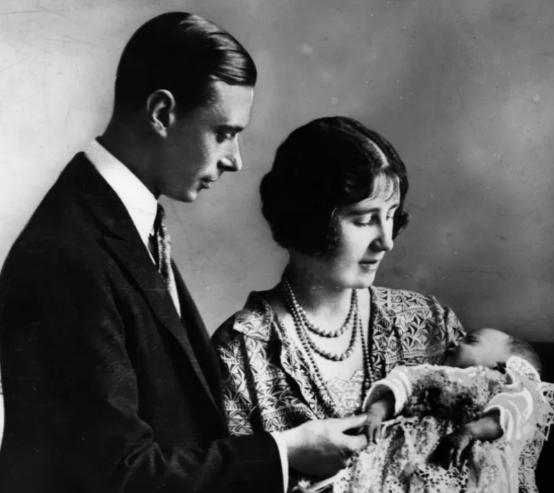 1926 год. Крещение Елизаветы. Фото: PC.