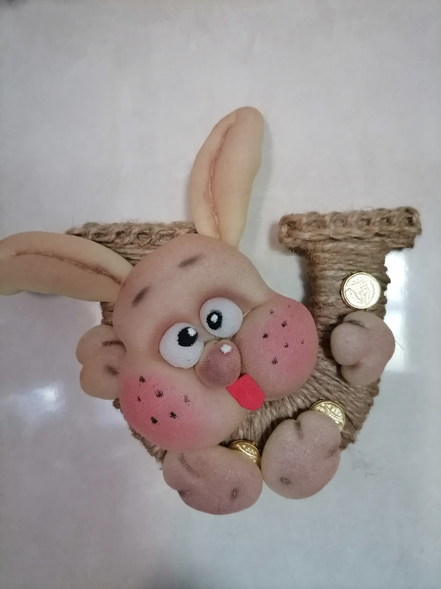 Магнит 10см на 10 см#зайчикашьемсами