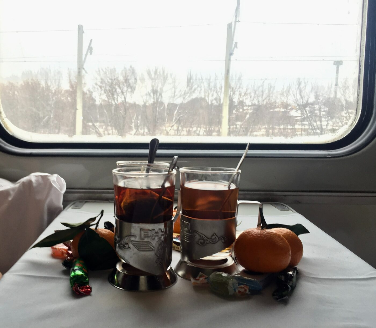 Приятного путешествия на поезде