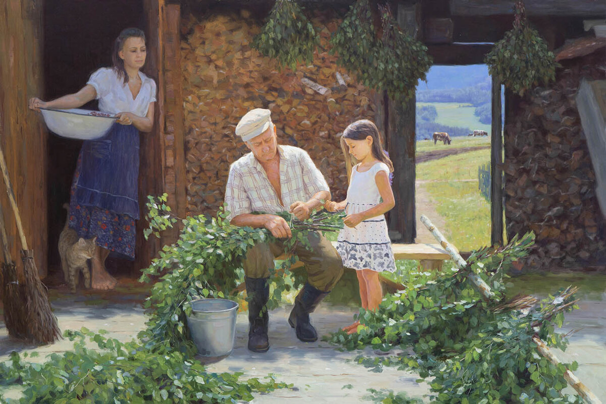 Андрей Дареев "Веники". Источник: http://dareev.ru/