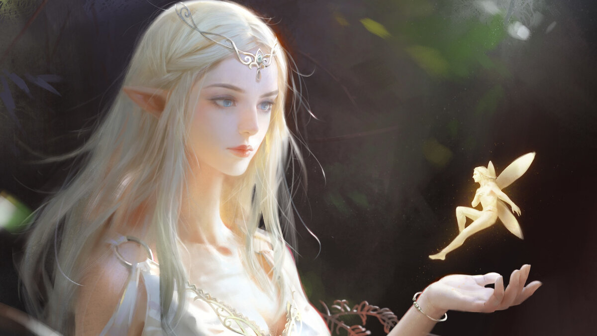 Эльфы - волшебный лесной народ