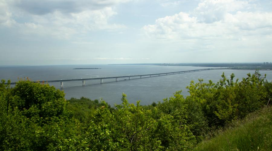 Императорский мост в Ульяновске 