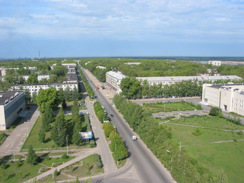 Город Коряжма. Мой родной город.