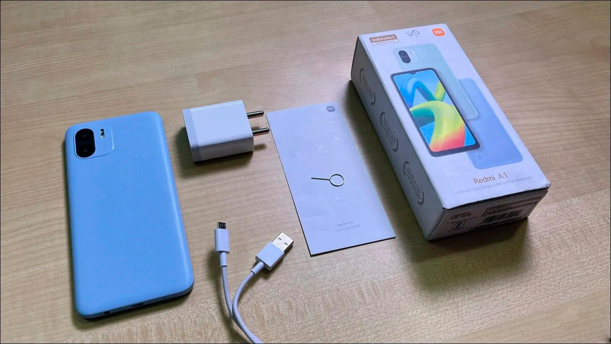Комплектация смартфона Redmi A1