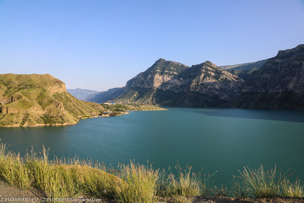 Шамилькала водохранилище