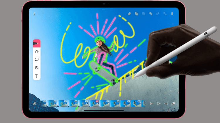    Дизайн новый, а Apple Pencil старый