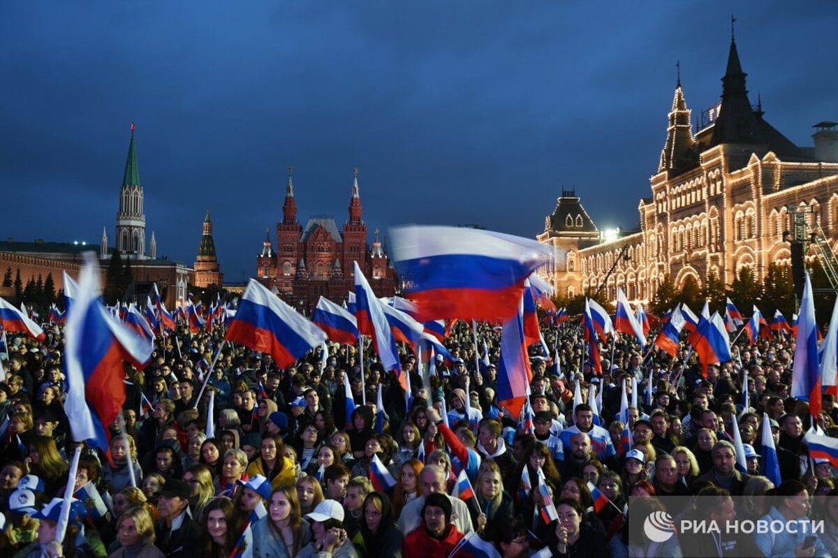    Митинг-концерт на Красной площади Фото: РИА «Новости»