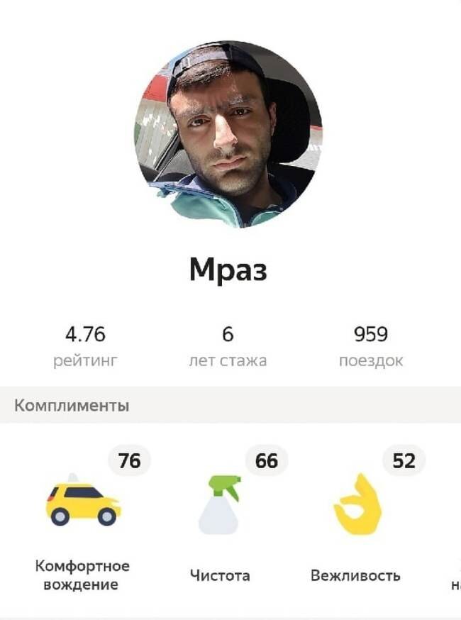имена водителей такси