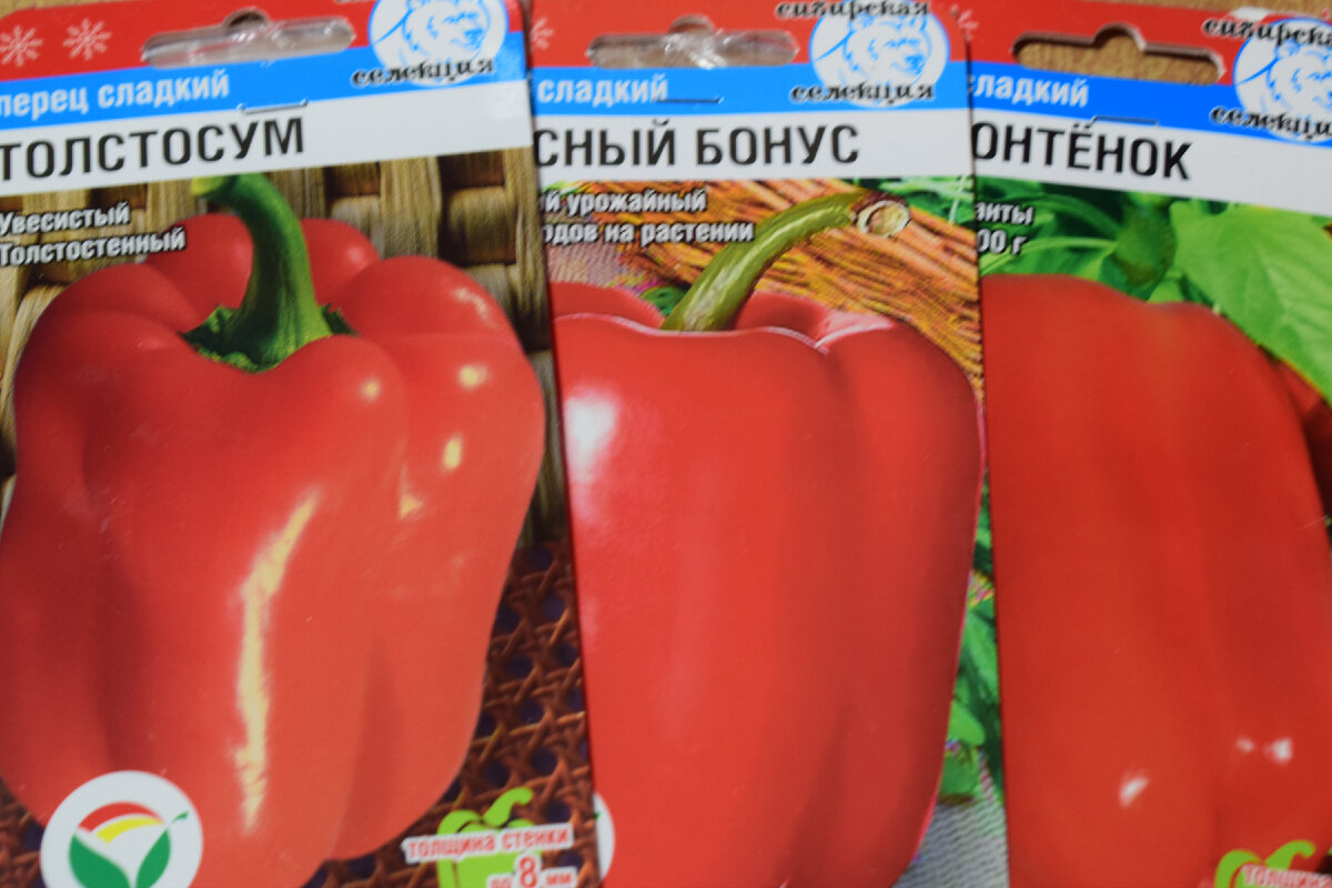 Семена Перца Гордость России сладкого Сибирский сад 38952931 купить в интернет-м