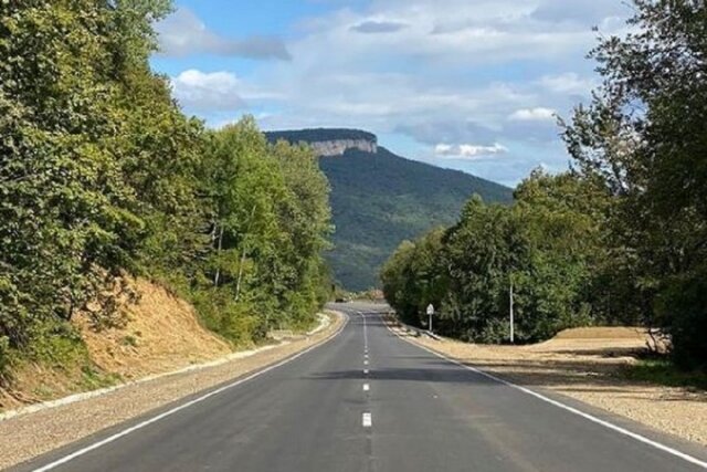    Дорога к плато Лагонаки Фото Алексея Гусева