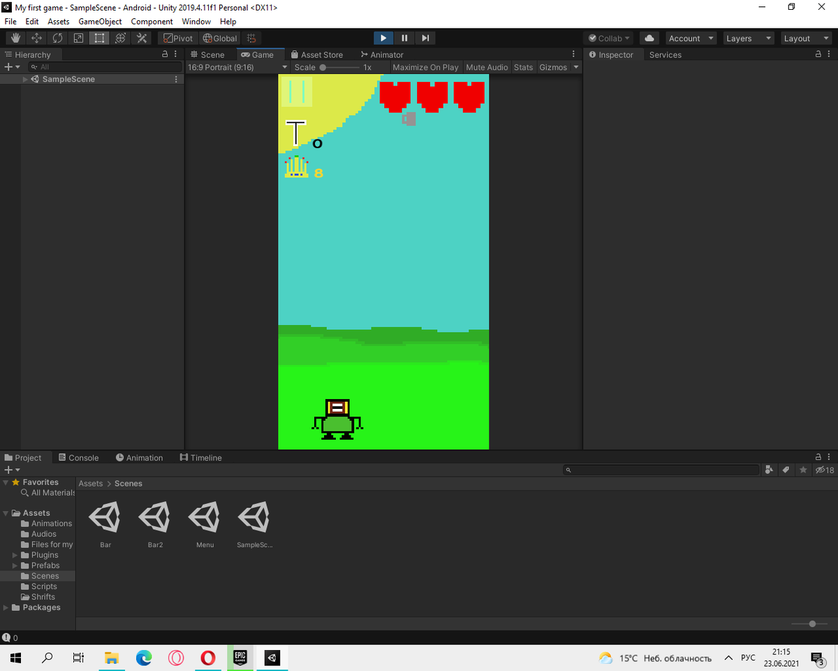 Скриншоты из игры