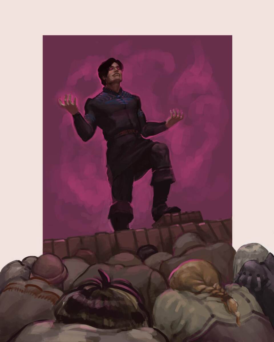 Иллюстрация нарисована специально для книги "Метаморфозы. Культ чуда".