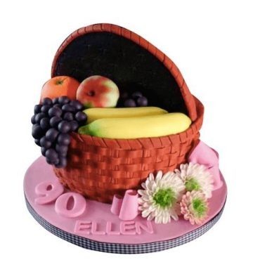 Торт «Корзина фруктов»