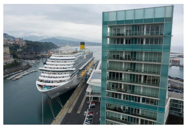 July 04, 2021 - Costa Firenze Added Into Operations, Sails from Savona