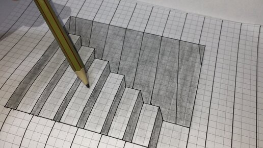 Завораживающие 3д рисунки: поэтапные уроки для начинающих