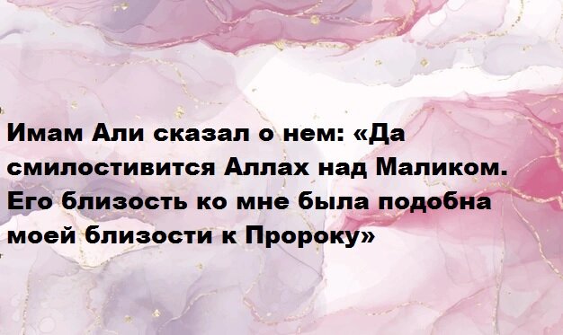 Малик аль-Аштар ан-Наха'и (Малик ибн Харис) 
