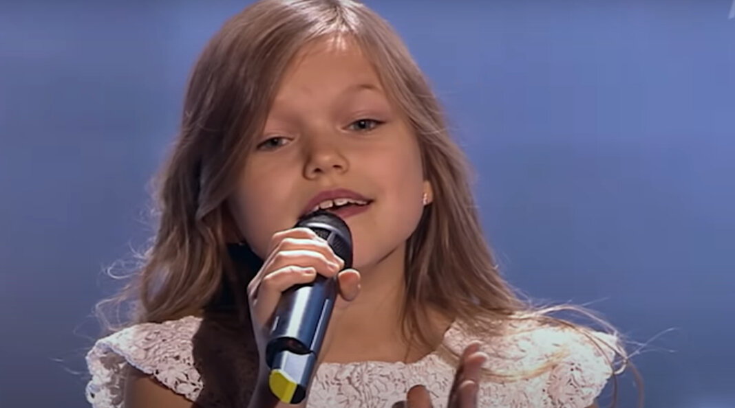 Катрина Паула Диринга. Фото: кадр шоу "Голос. Дети"