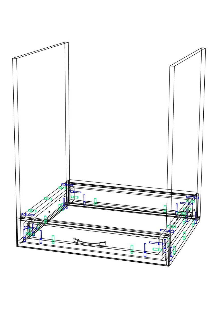Шкаф под духовой шкаф схема сборки