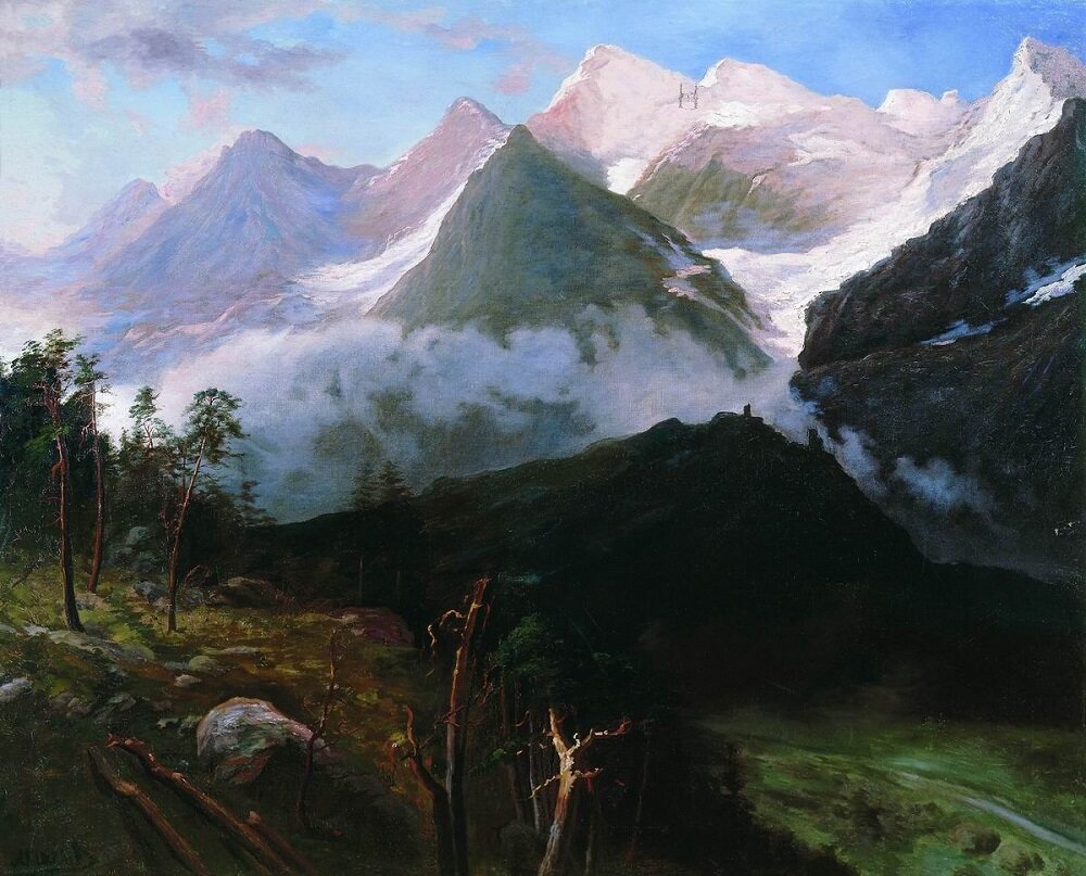 Киселев скала картина