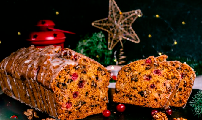 Готовим вкусный кекс к Рождеству.