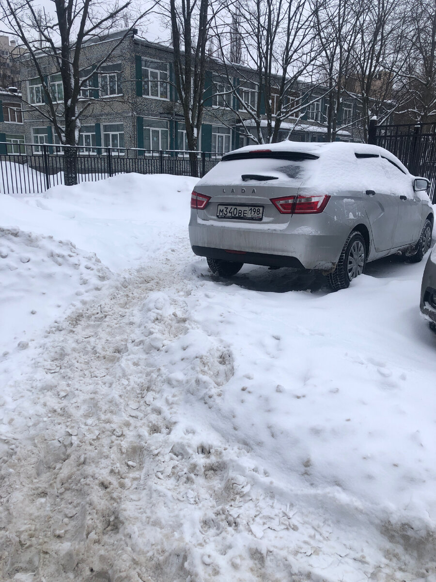 Моя Веста на бензине