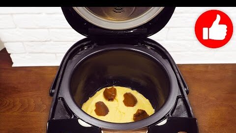 Рецепт пышного творожного кекса в мультиварке Панасоник
