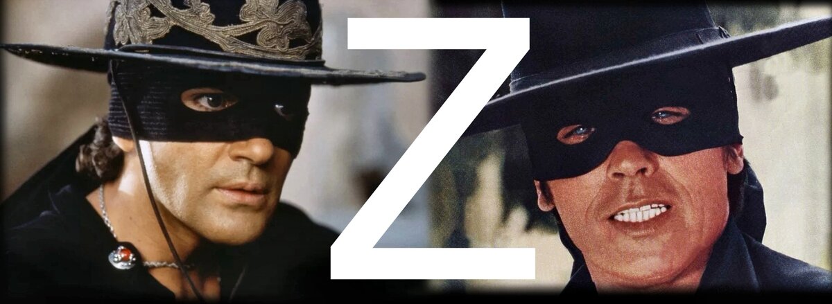 Антонио Бандерас слева и Ален Делон справа. Фотоколлаж.