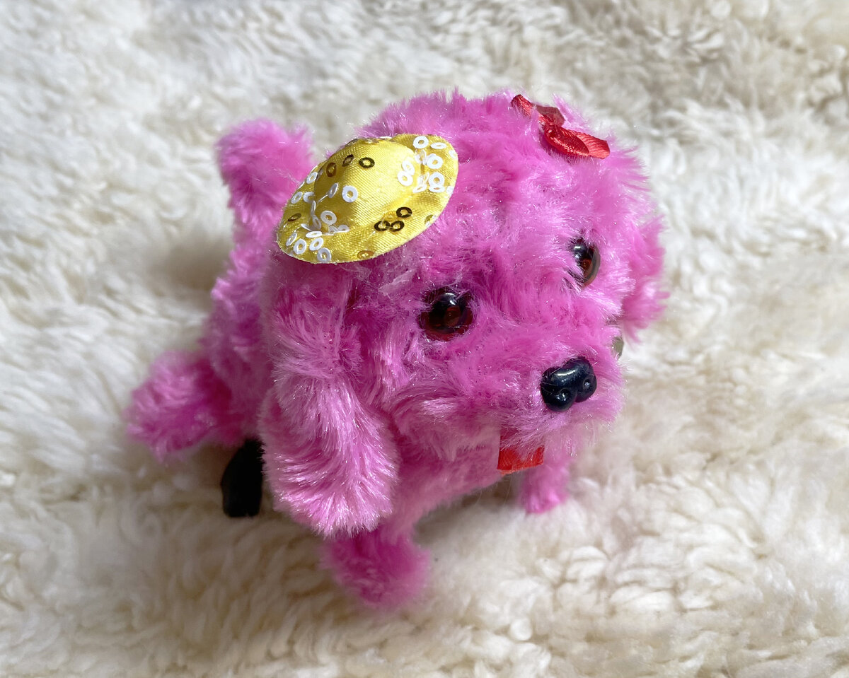 Собачка на батарейках