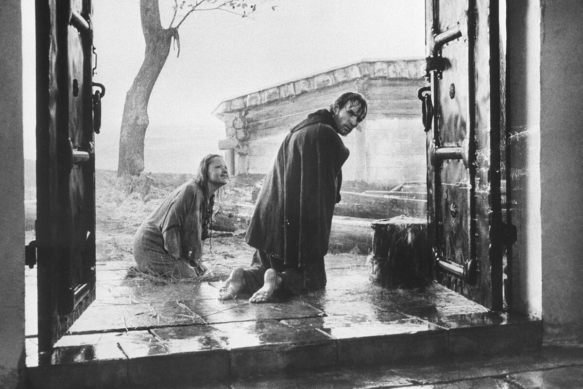 Кадр из фильма Андрея Тарковского «Андрей Рублев»