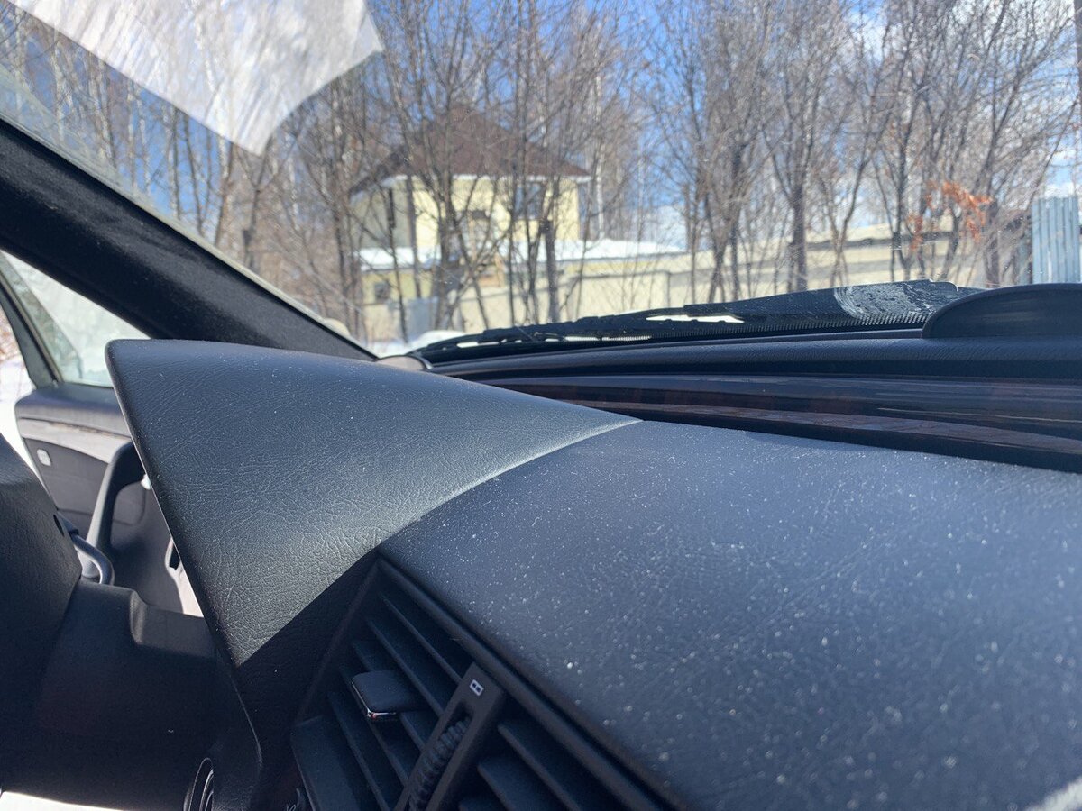 Пластик сам вполне живой, но пылища.