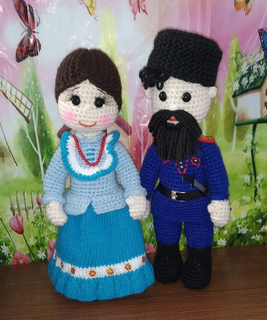 Казачка вязаная крючком 