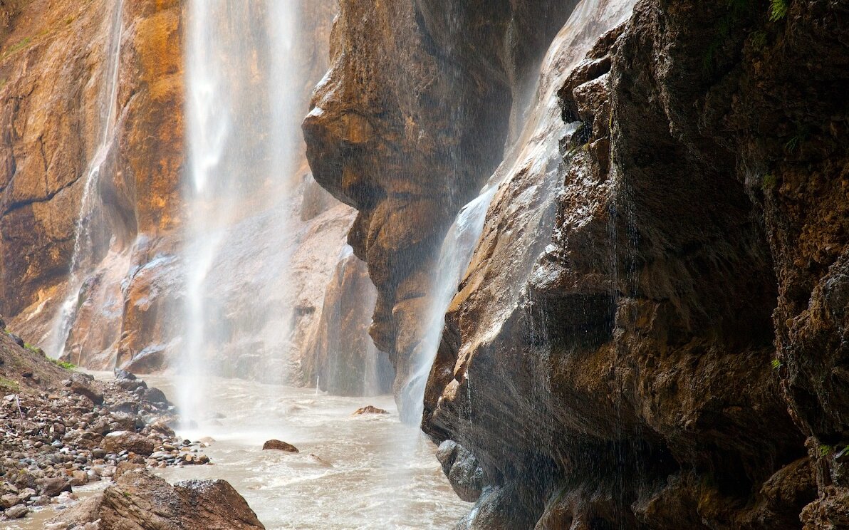 Чегемские водопады Кабардино Балкария