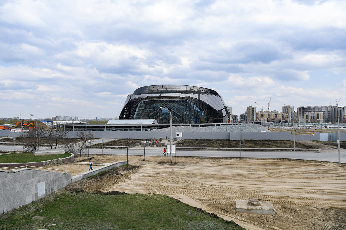 Арена Омск новая стройка