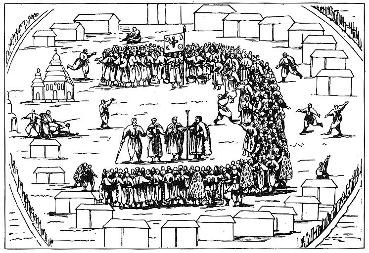 Запорожская Сечь / Источник: wikipedia.org, public domain
