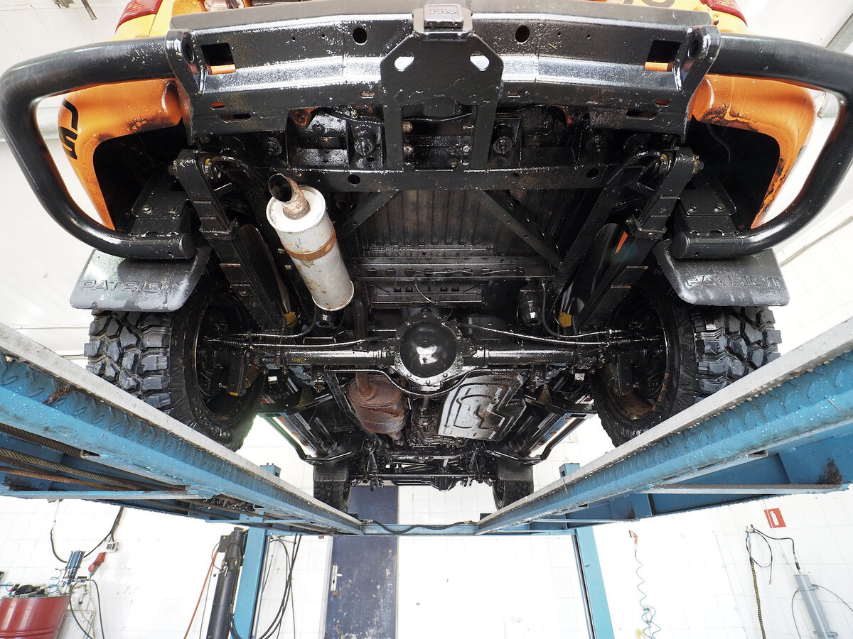 Спасаем четырехлетний УАЗ Патриот от ржавчины. Расскажу как и где в ...