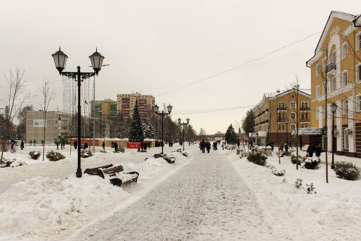Петровский бульвар в Лосино-Петровском