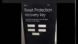 Reset protectin notofication