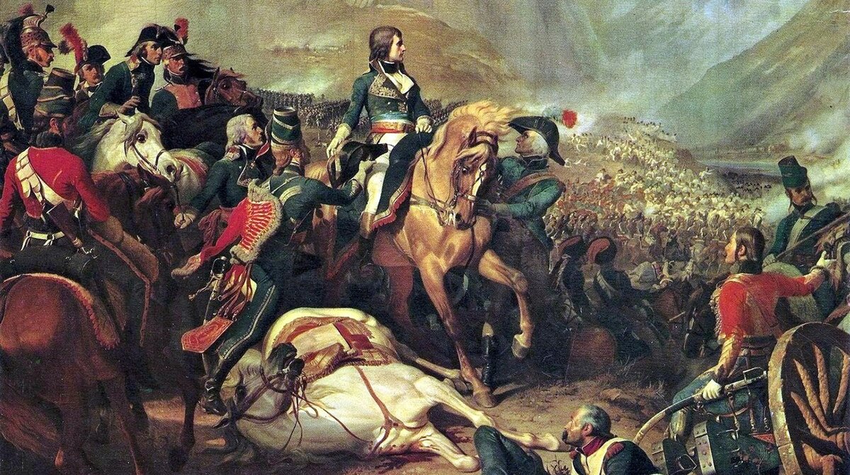 Фото: Феликс Филиппото, «Наполеон в битве при Риволи». 1844 год.